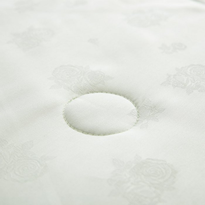 91家纺网 家纺一手货源 找家纺 鲁爱家纺供货 2025新款天丝夏被 花镜-薄荷绿