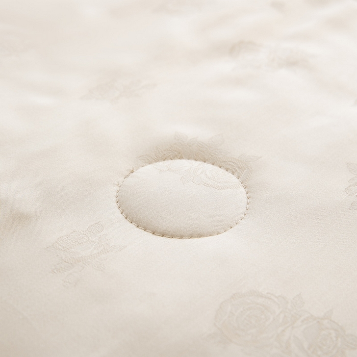 91家纺网 家纺一手货源 找家纺 鲁爱家纺供货 2025新款天丝夏被 花镜-香槟金