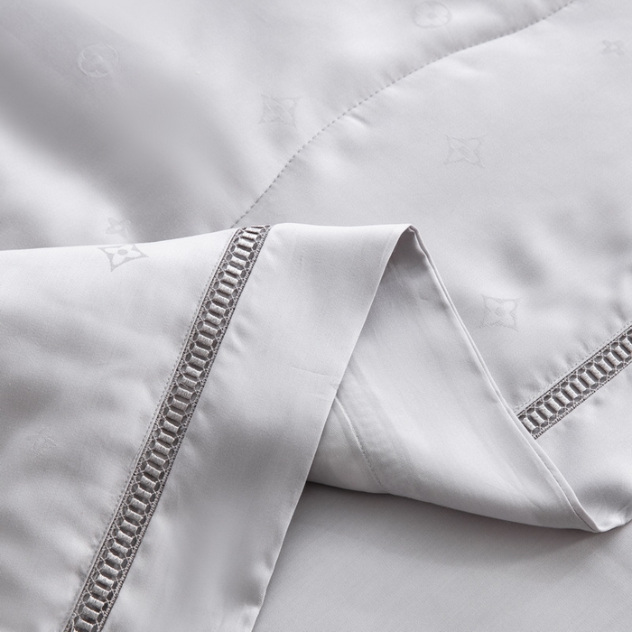 91家纺网 家纺一手货源 找家纺 鲁爱家纺供货 2025新款天丝夏被 慕斯-太空灰