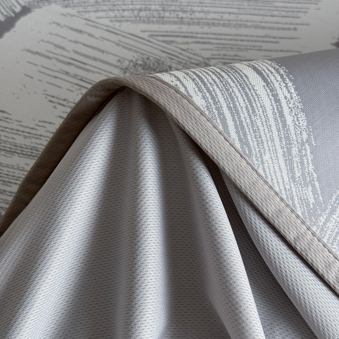 91家纺网 家纺一手货源 找家纺 九花鹿 2025新款A类PE凉感提花床笠款冰丝凉席软凉席可机洗可水洗 速写（高级灰）