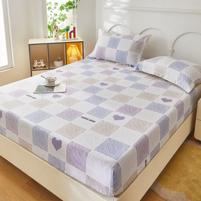 91家纺网 家纺一手货源 找家纺 （总）乐居家纺 2025新款活性印染老粗布床笠系列