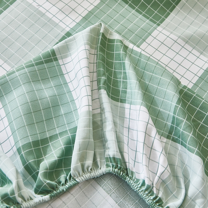 91家纺网 家纺一手货源 找家纺 乐居家纺 2025新款活性印染老粗布床笠系列 布罗西亚