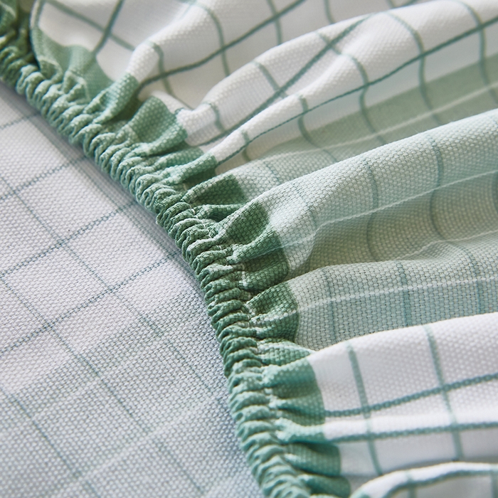 91家纺网 家纺一手货源 找家纺 乐居家纺 2025新款活性印染老粗布床笠系列 布罗西亚