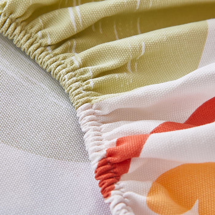 91家纺网 家纺一手货源 找家纺 乐居家纺 2025新款活性印染老粗布床笠系列 美丽邂逅