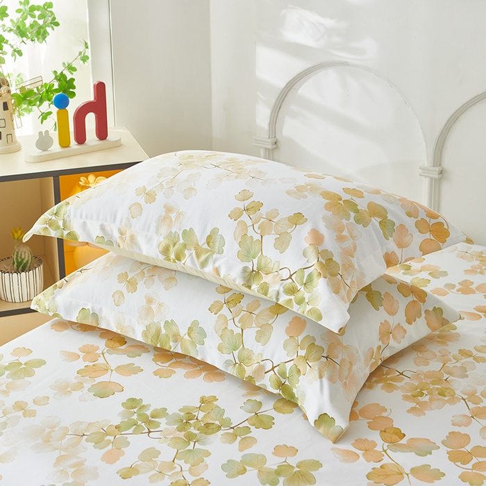 91家纺网 家纺一手货源 找家纺 乐居家纺 2025新款活性印染老粗布床笠系列 宛如黎明