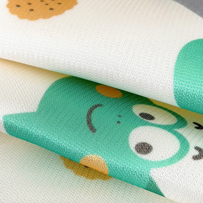 91家纺网 家纺一手货源 找家纺 乐秀家纺 2025春夏新款碳光冰丝儿童凉席枕套 恐龙伙伴