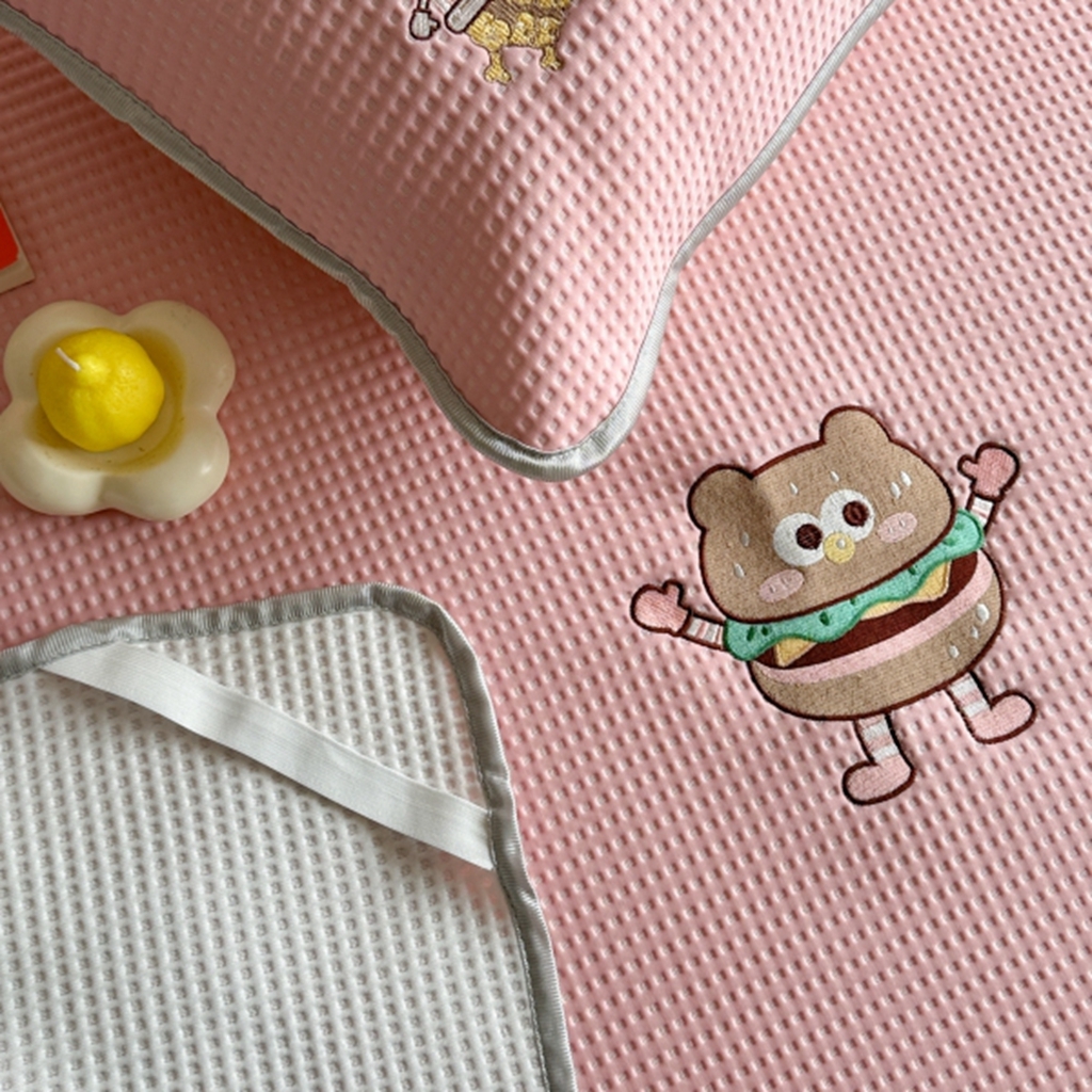 91家纺网 家纺一手货源 找家纺 （总）柚子YOUTH 2025新款亲肤舒适冰豆豆凉感凉席席子