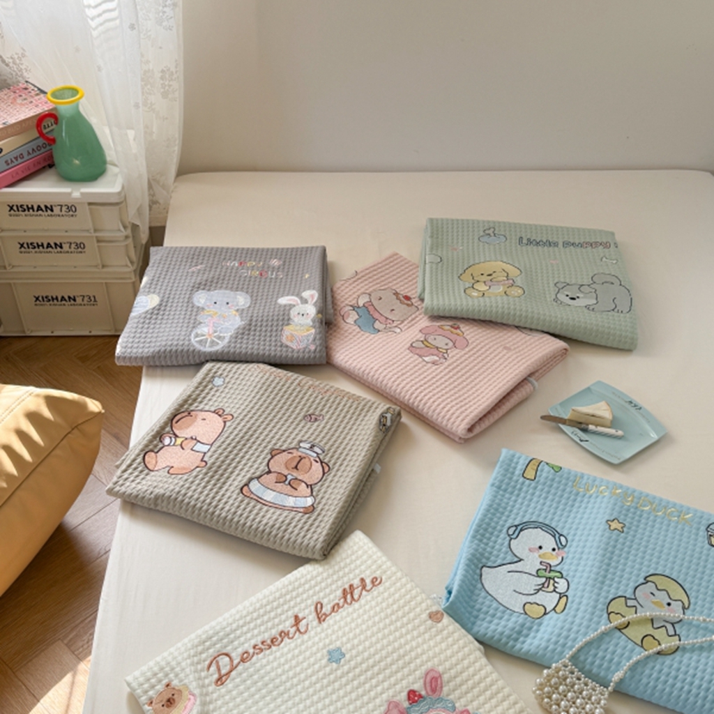 91家纺网 家纺一手货源 找家纺 柚子YOUTH 2025新款亲肤舒适冰豆豆凉感凉席席子 组合图仅供展示