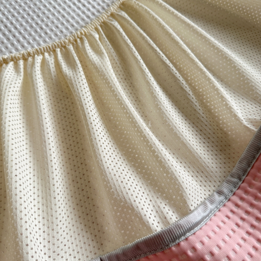 91家纺网 家纺一手货源 找家纺 柚子YOUTH 2025新款亲肤舒适冰豆豆凉感凉席席子 疯狂星期四（床笠款）