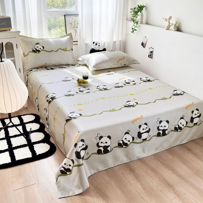 91家纺网 家纺一手货源 找家纺 （总）乐居家纺 2025新款亲肤舒适活性印染水洗冰丝单床单