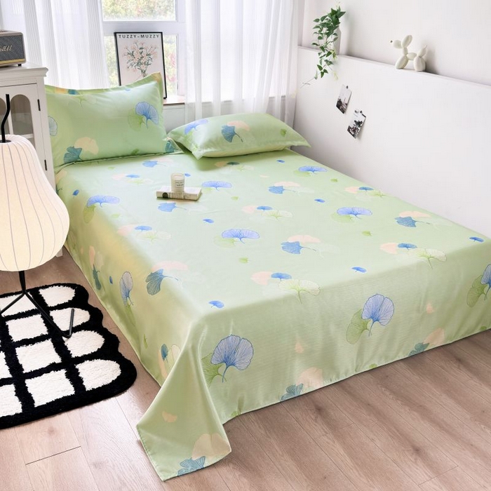 91家纺网 家纺一手货源 找家纺 （总）乐居家纺 2025新款亲肤舒适活性印染水洗冰丝单床单