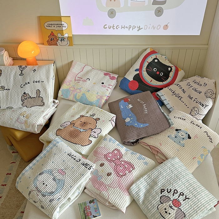 91家纺网 家纺一手货源 找家纺 （总）柚子YOUTH 2025新款锦氨超柔果冻凉席