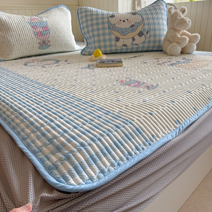 91家纺网 家纺一手货源 找家纺 （总）柚子YOUTH 2025新款锦氨超柔果冻凉席