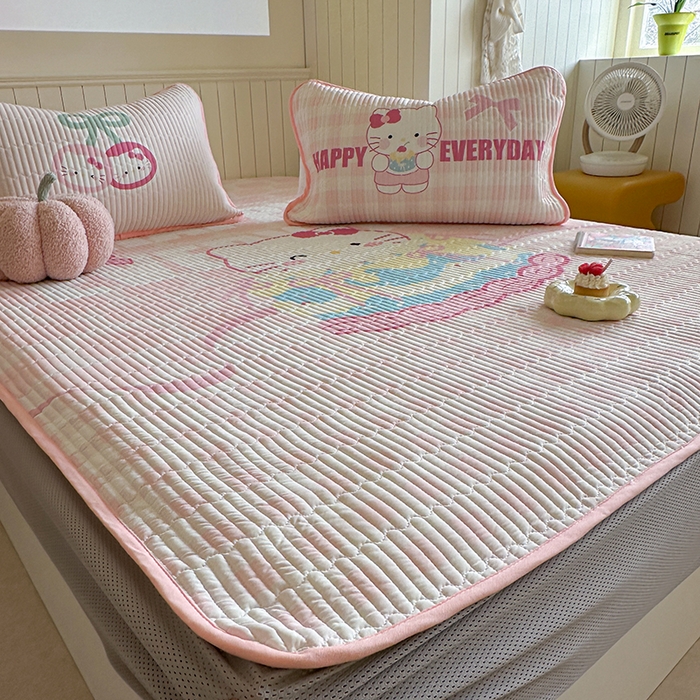 柚子YOUTH 2025新款锦氨超柔果冻凉席 蛋糕猫凉席