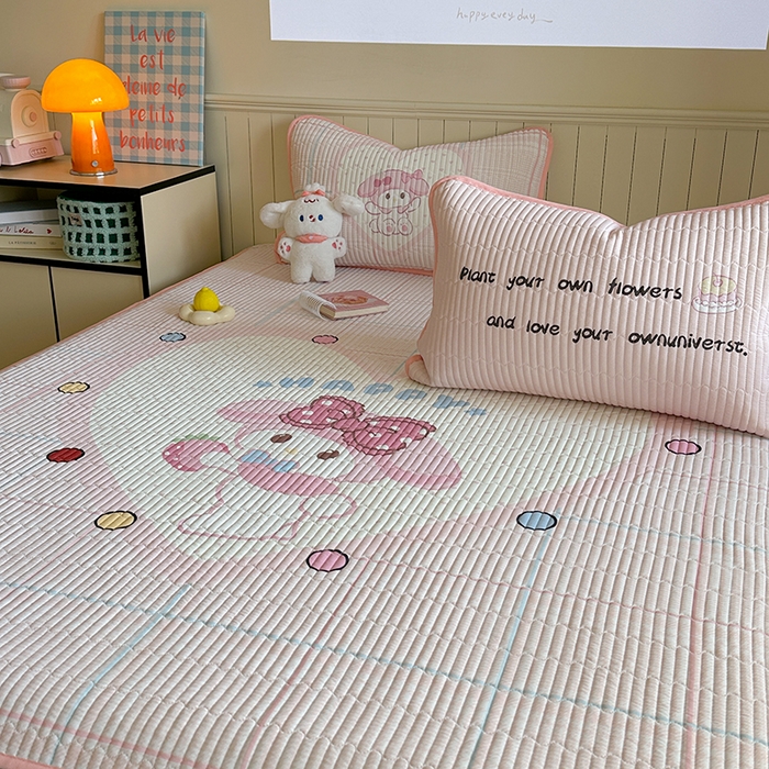 91家纺网 家纺一手货源 找家纺 柚子YOUTH 2025新款锦氨超柔果冻凉席 草莓蒂凉席