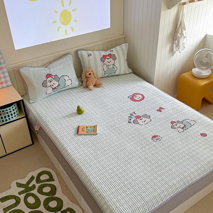 91家纺网 家纺一手货源 找家纺 柚子YOUTH 2025新款锦氨超柔果冻凉席 懒洋洋凉席