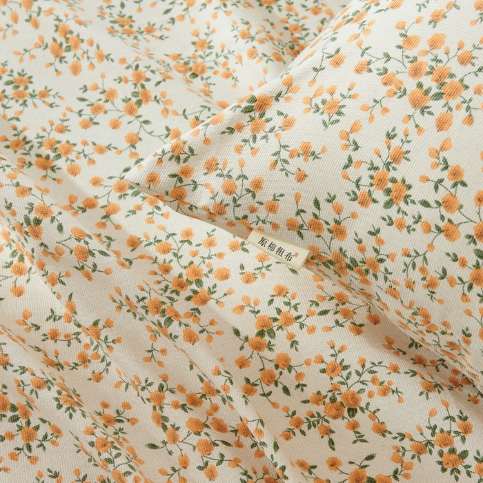 91家纺网 家纺一手货源 找家纺 2025夏季新款热门原棉老粗布床单床单单件凉席席子-系列一 锦绣花舞