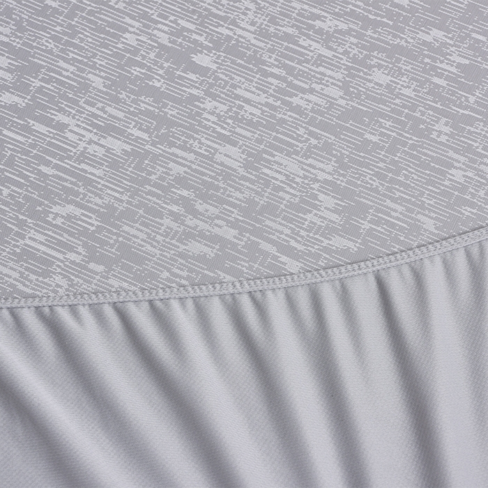 91家纺网 家纺一手货源 找家纺 芯诗曼家纺 2025新款三明治凉感丝提花冰丝席凉席三件套 莫兰-灰床笠款