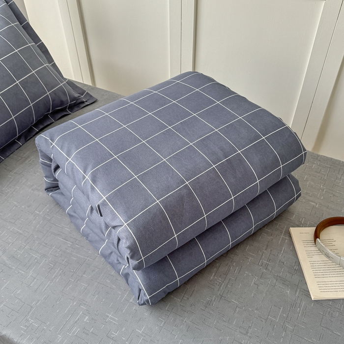 91家纺网 家纺一手货源 找家纺 （总）鑫宇 2025新款磨毛130g加厚学生宿舍三件套床单床笠款学生上下铺六件套