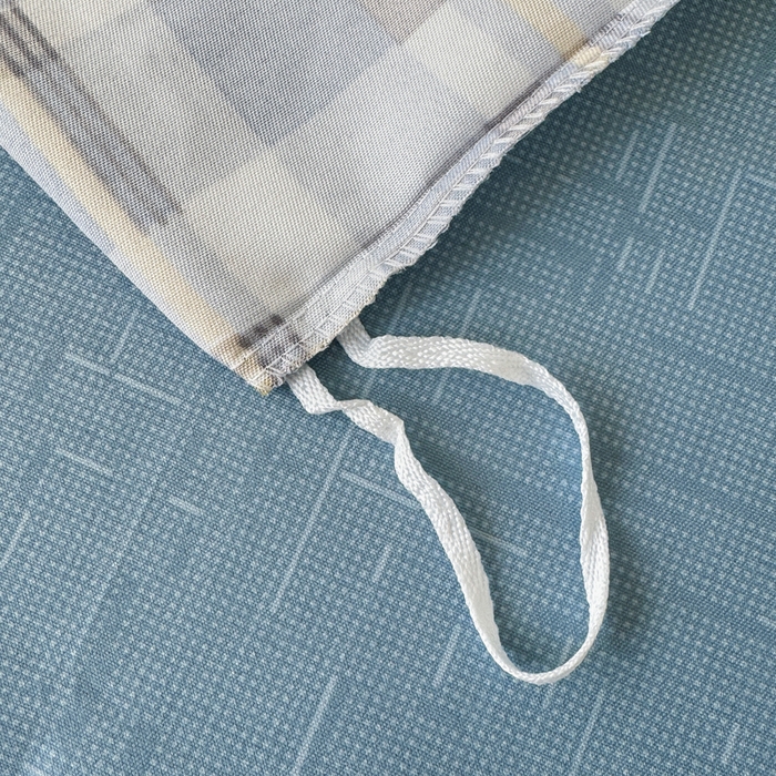 91家纺网 家纺一手货源 找家纺 鑫宇 2025新款磨毛130g加厚学生宿舍三件套床单床笠款学生上下铺六件套 亚里士