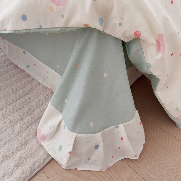 91家纺网 家纺一手货源 找家纺 于果 2025新款全棉13370四件套 甜美日记