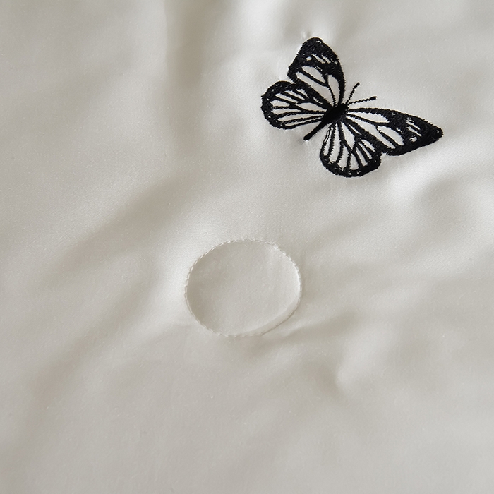 91家纺网 家纺一手货源 找家纺 （总）大麦家纺 2025新款水洗天丝绣花款夏被四件套