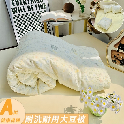 91家纺网 家纺一手货源 找家纺 （总）2025新款1活性印染水洗棉大豆夏被