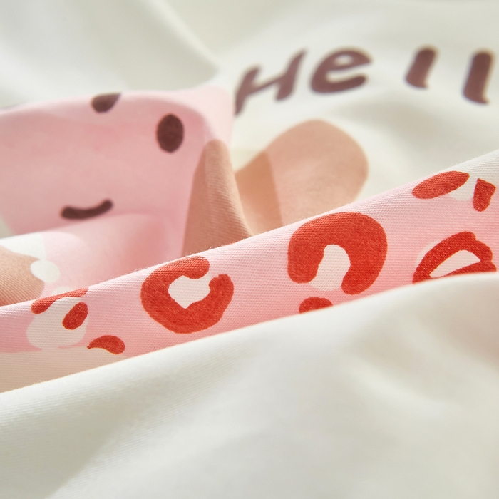 91家纺网 家纺一手货源 找家纺 黛妮雅 2025新款AB版全棉印花床单款全棉四件套 送买家秀 腊肠狗