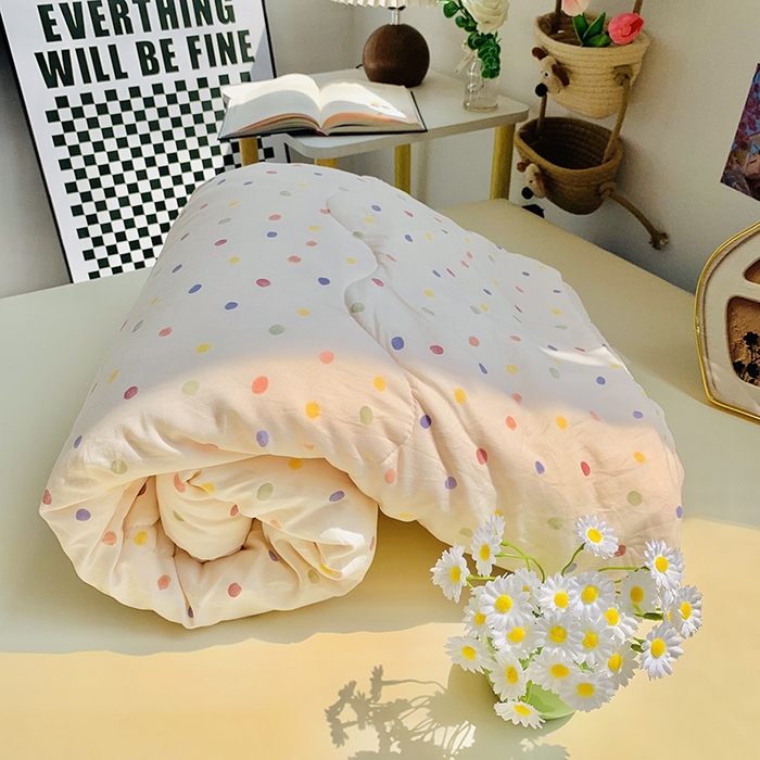 91家纺网 家纺一手货源 找家纺 （总）2025新款1活性印染水洗棉大豆夏被