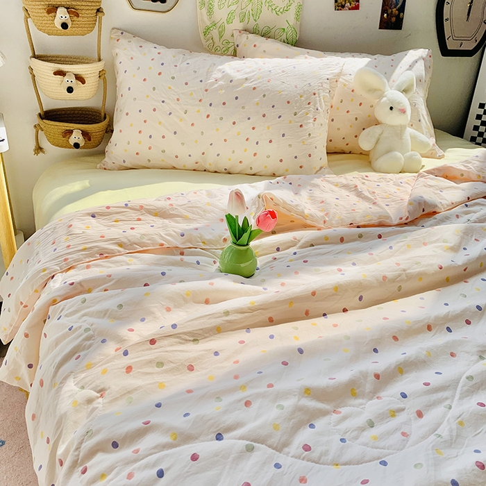 91家纺网 家纺一手货源 找家纺 （总）2025新款1活性印染水洗棉大豆夏被