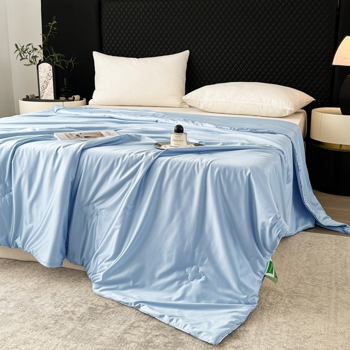 91家纺网 家纺一手货源 找家纺 茧羽世家 2025新款流光溢彩系列夏被夏被夏凉被空调被 流光溢彩 兰