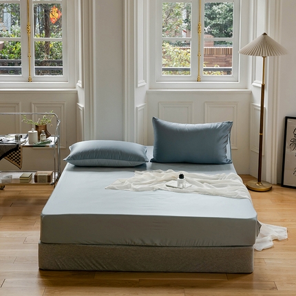 （总）咏绒家纺工厂店 2025新款60S奥地利兰精天丝轻奢系列-单床笠