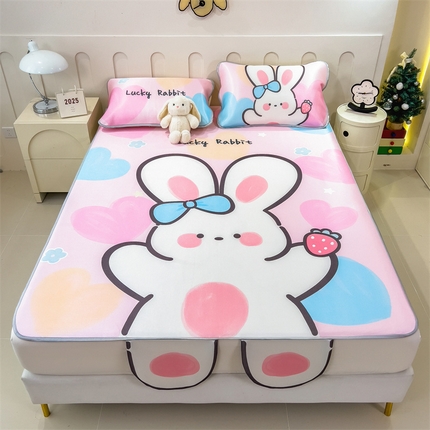 91家纺网 家纺一手货源 找家纺 （总）兄弟坊 2025新款大版立体卡通异形碳光冰丝席