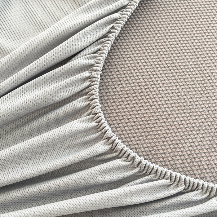 91家纺网 家纺一手货源 找家纺 子曰 2025新款A类高分子PE小清新凉感席系列-床笠款 小清新-粉