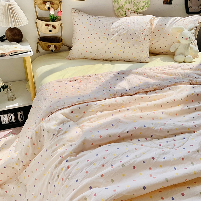 91家纺网 家纺一手货源 找家纺 （总）2025新款1活性印染水洗棉大豆夏被