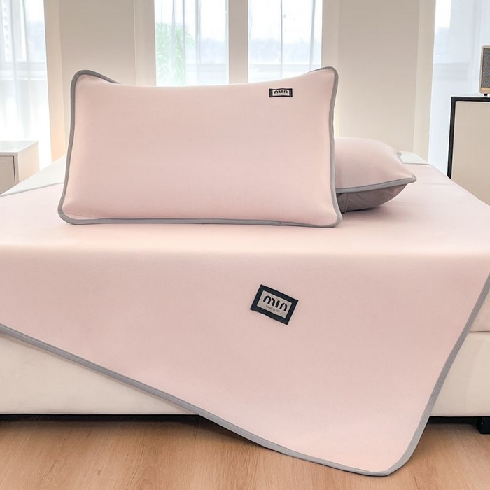 91家纺网 家纺一手货源 找家纺 （总）子曰 2025新款A类高分子PE小清新凉感席系列-床垫款