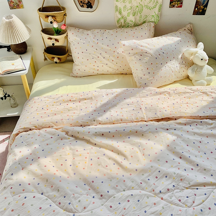 91家纺网 家纺一手货源 找家纺 （总）2025新款1活性印染水洗棉大豆夏被