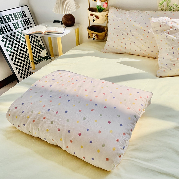 91家纺网 家纺一手货源 找家纺 （总）2025新款1活性印染水洗棉大豆夏被