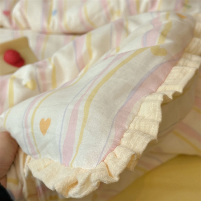 91家纺网 家纺一手货源 找家纺 （总）潘朵拉家纺 2025新款全棉双层纱面包超人系列四件套