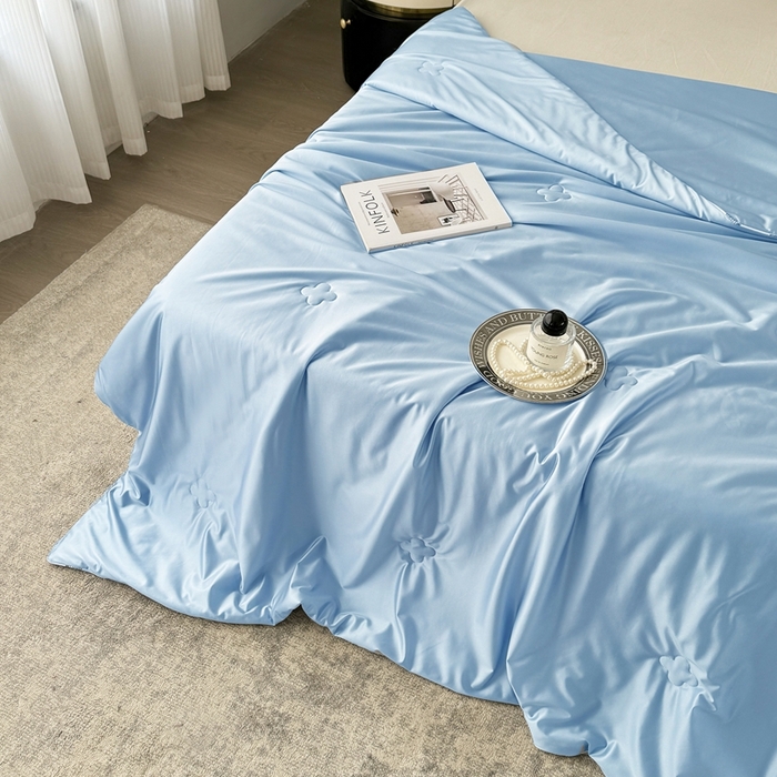 91家纺网 家纺一手货源 找家纺 茧羽世家 2025新款流光溢彩系列夏被夏被夏凉被空调被 流光溢彩 兰