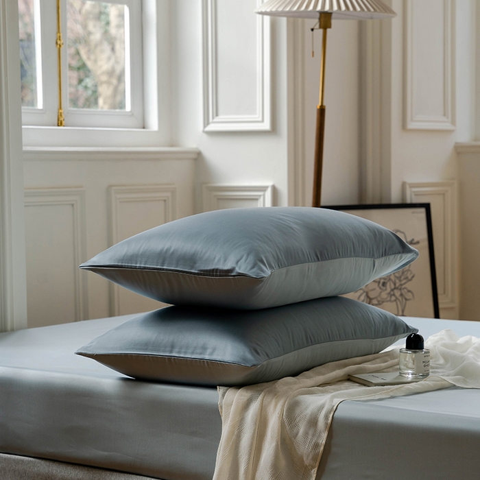 91家纺网 家纺一手货源 找家纺 （总）咏绒家纺工厂店 2025新款60S奥地利兰精天丝轻奢系列-单床笠