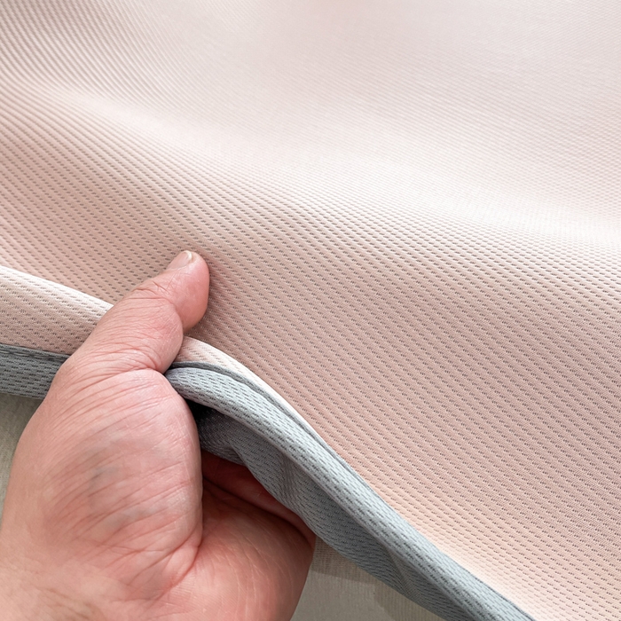 91家纺网 家纺一手货源 找家纺 子曰 2025新款A类高分子PE小清新凉感席系列-床笠款 小清新-粉