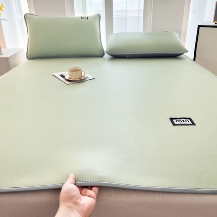 91家纺网 家纺一手货源 找家纺 （总）子曰 2025新款A类高分子PE小清新凉感席系列-床垫款