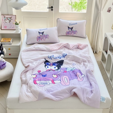 蘭菲家纺 2025新款三丽鸥卡通印花夏被 兜风
