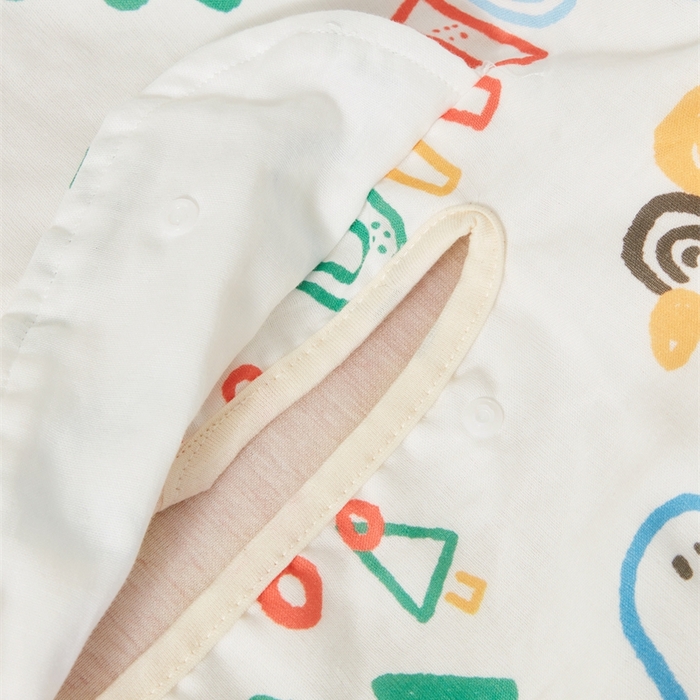 91家纺网 家纺一手货源 找家纺 艾佳宝贝 2025A类全棉纱布护肚防踢睡袋多功能盖毯宝宝夏被 好多恐龙