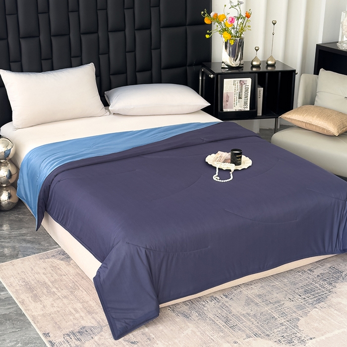 91家纺网 家纺一手货源 找家纺 （总）星巴k家纺 2025新款亚朵同款凉感丝夏被夏凉被空调被自在眠自然醒