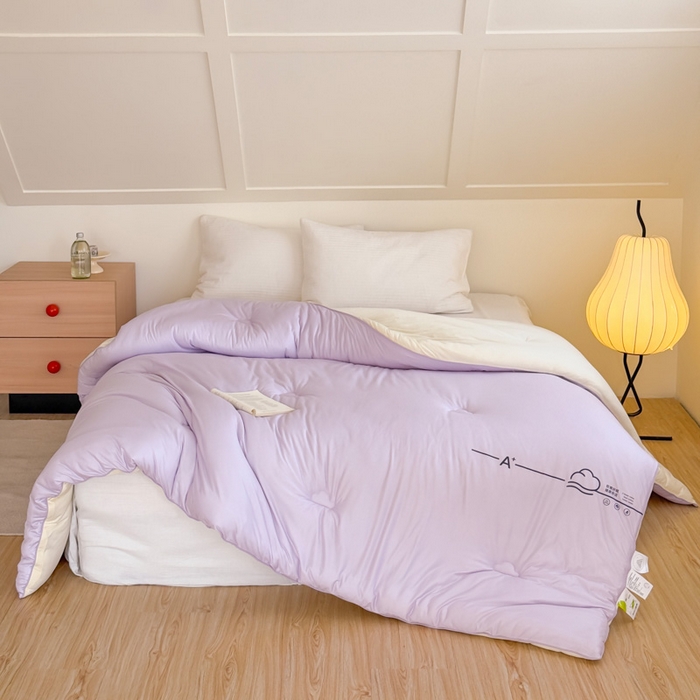 91家纺网 家纺一手货源 找家纺 （总）大彩家居 2025新款A类针织四季被-场景二