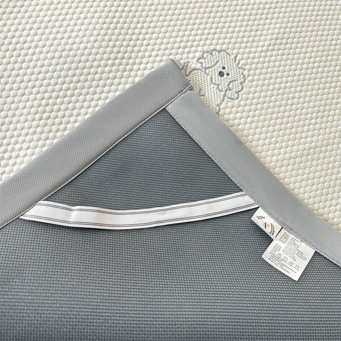 91家纺网 家纺一手货源 找家纺 雯豆家纺 2025新款PE高分子凉感提花凉席三件套绑带款席子平铺席 琪琪小狗-绑带款