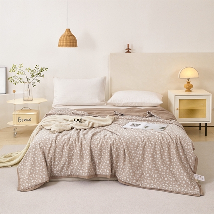 91家纺网 家纺一手货源 找家纺 （总）瑞米家居 2025新款全棉色织提花夏被