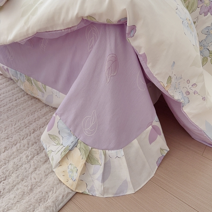 91家纺网 家纺一手货源 找家纺 于果 2025新款全棉13370四件套 水墨嫣然